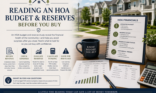 Reading an HOA Budget and Reserves Before You &hellip;