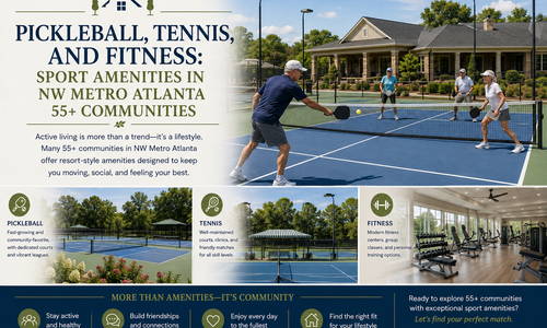 Pickleball, Tennis, and Fitness: Sport Amenities in NW Metro Atlanta &hellip;