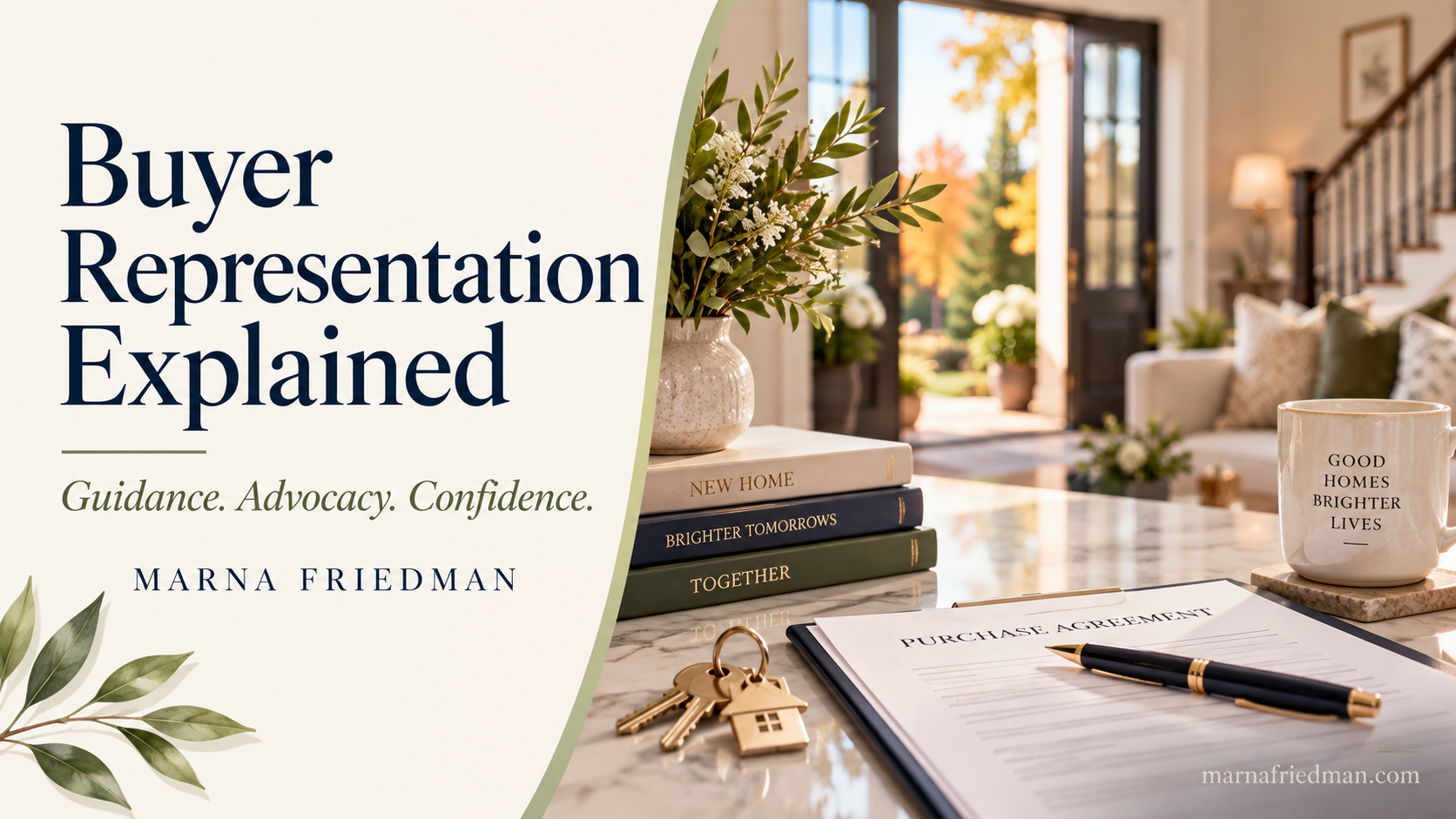 Buyer Representation Explained | Marna Friedman