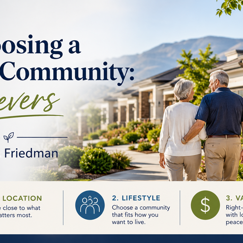 Location vs. Amenities vs. Home: The Three Levers in 55+ Community Choice