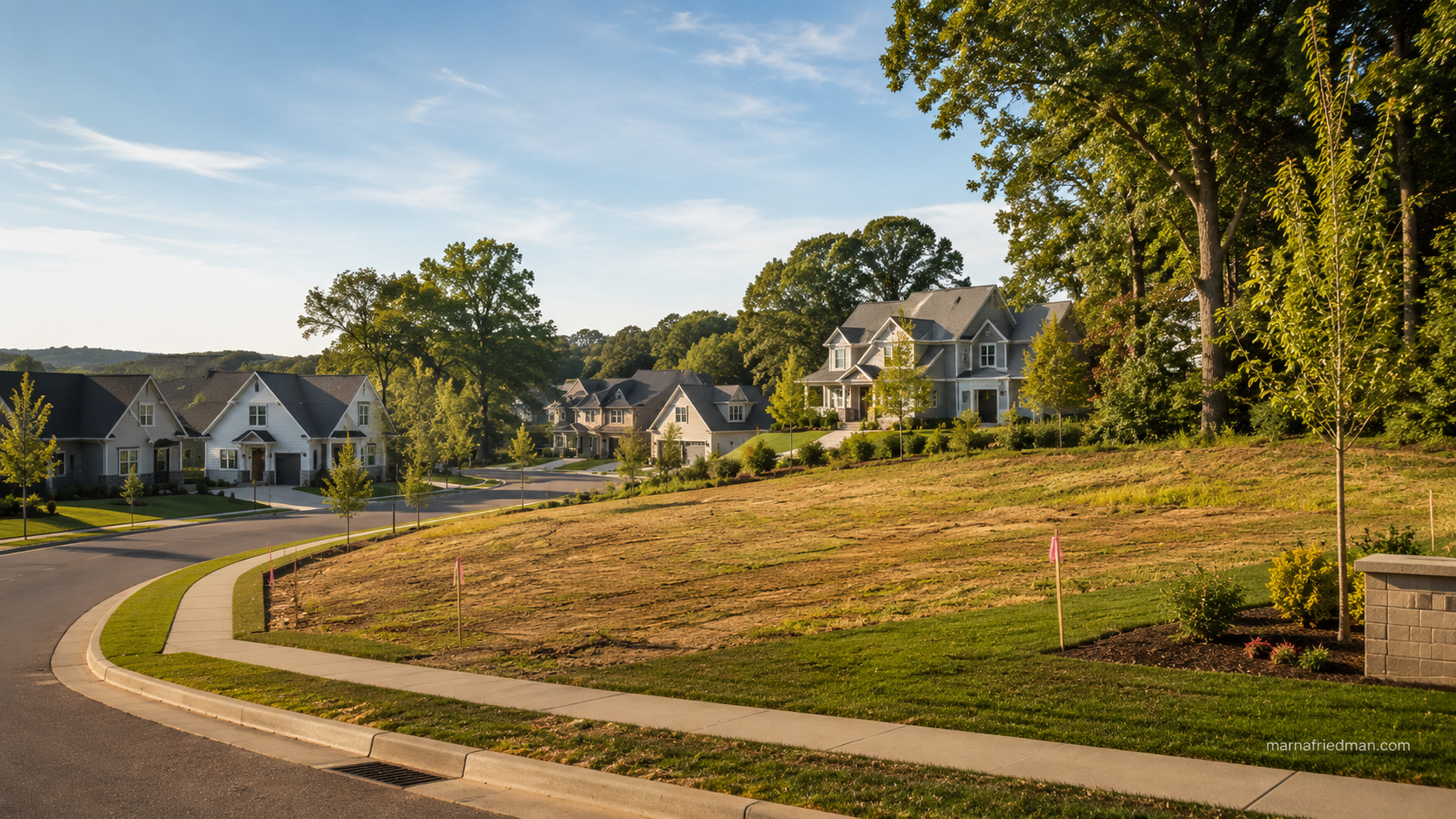 Choosing a Homesite in New Construction | Marna Friedman