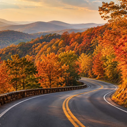 Fall Foliage and Peak-Color Drives Near NW Metro Atlanta