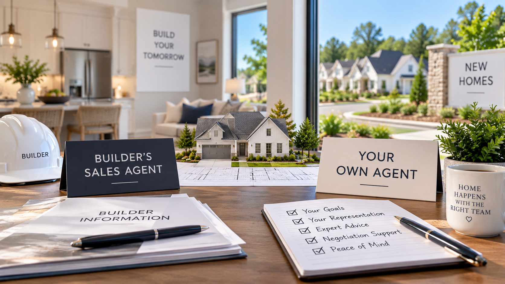 The Builder's Sales Agent vs. Your Own Agent