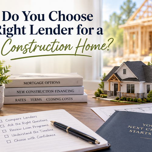 How Do You Choose the Right Lender for a New Construction Home?