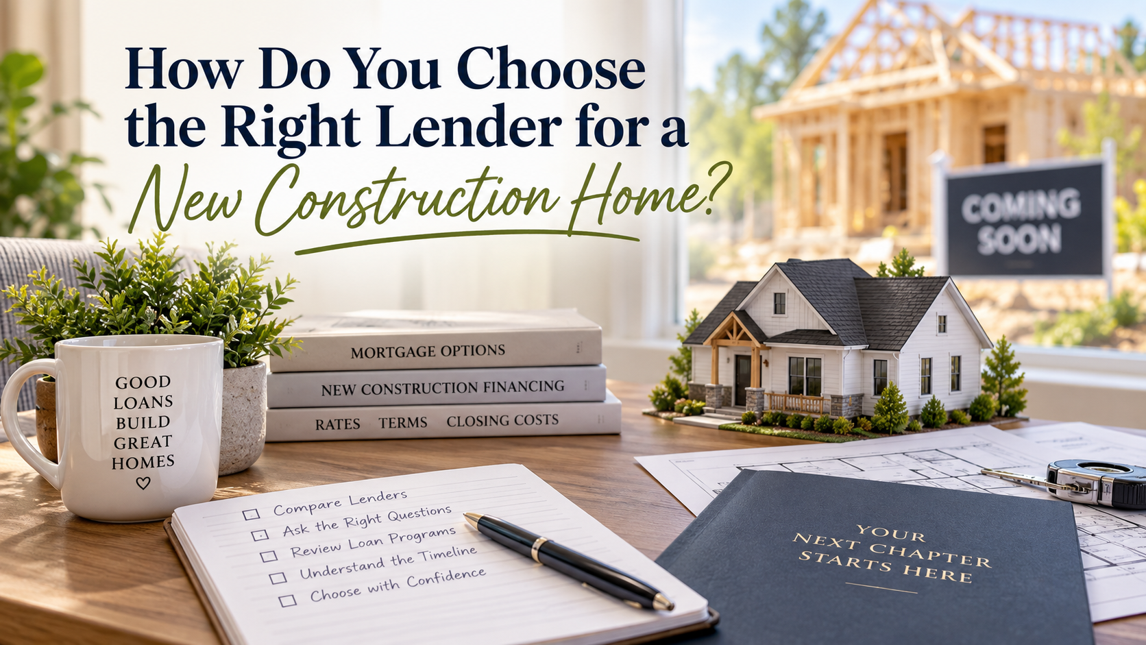 Choosing a Lender for New Construction | Marna Friedman