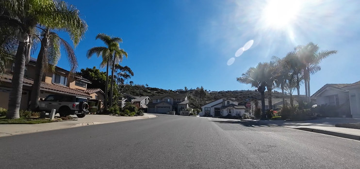 Neighborhood drive through