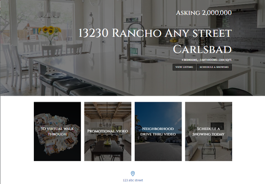 Unique Property Website