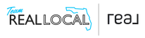 TRL Real Broker Logo - Black w Blue for White BG