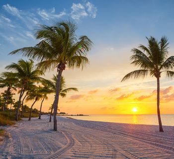 Sunrise on the Smathers beach