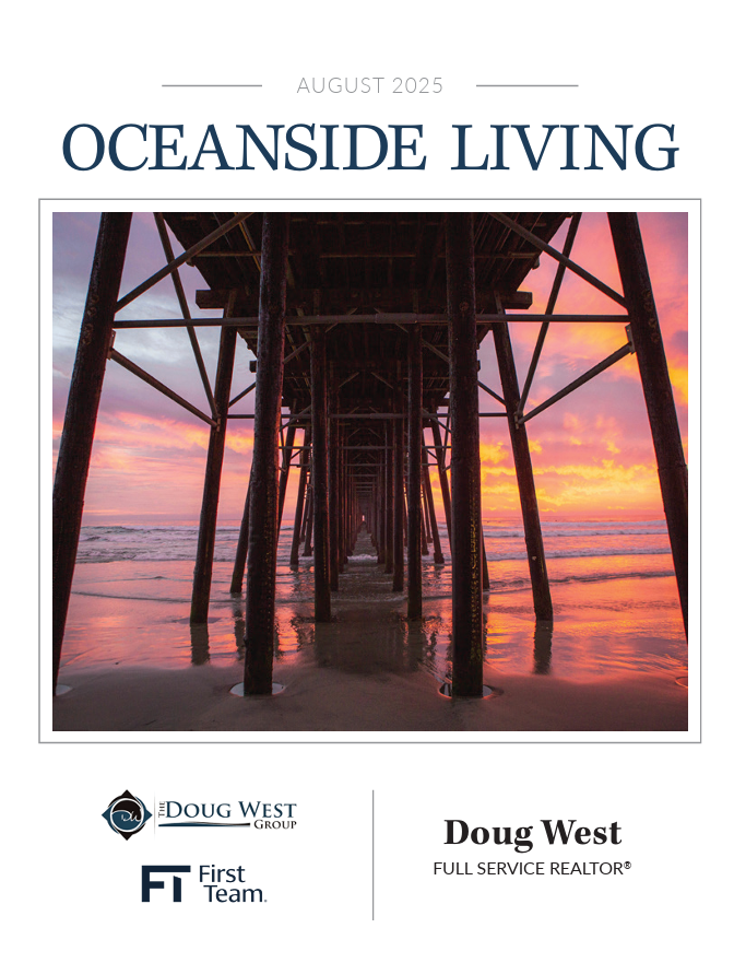 Oceanside Living Magazine Aug 2025 Cover