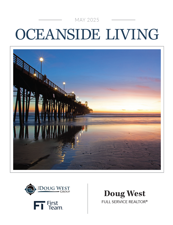 Oceanside Living Magazine May 2025 Cover