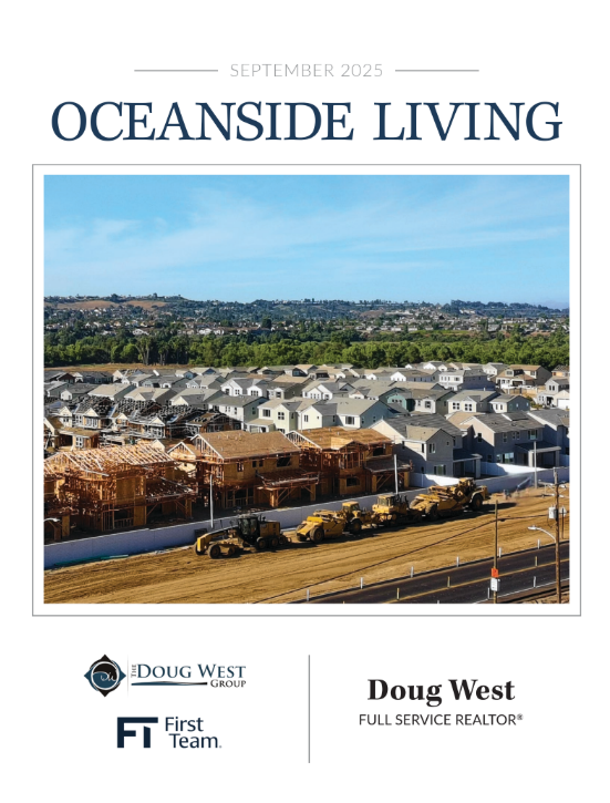 Oceanside Living Magazine Sept 2025 Cover