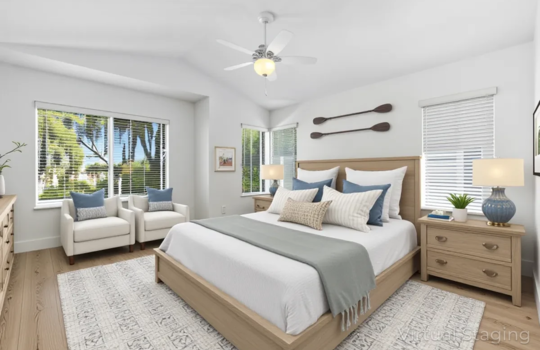 Primary Bedroom - 4802 Baroque Terrace - Virtually Staged