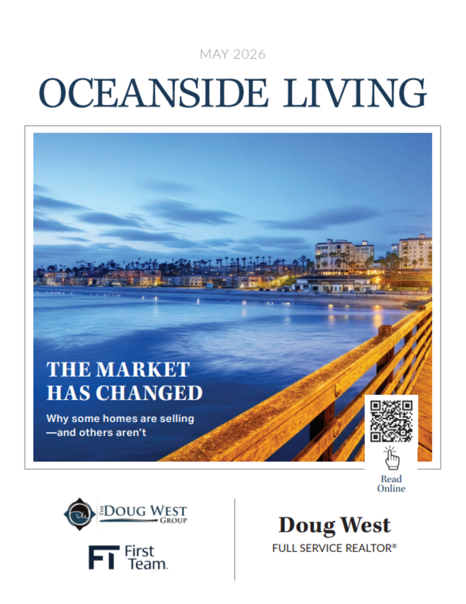 Oceanside Living Magazine May 2026 Cover