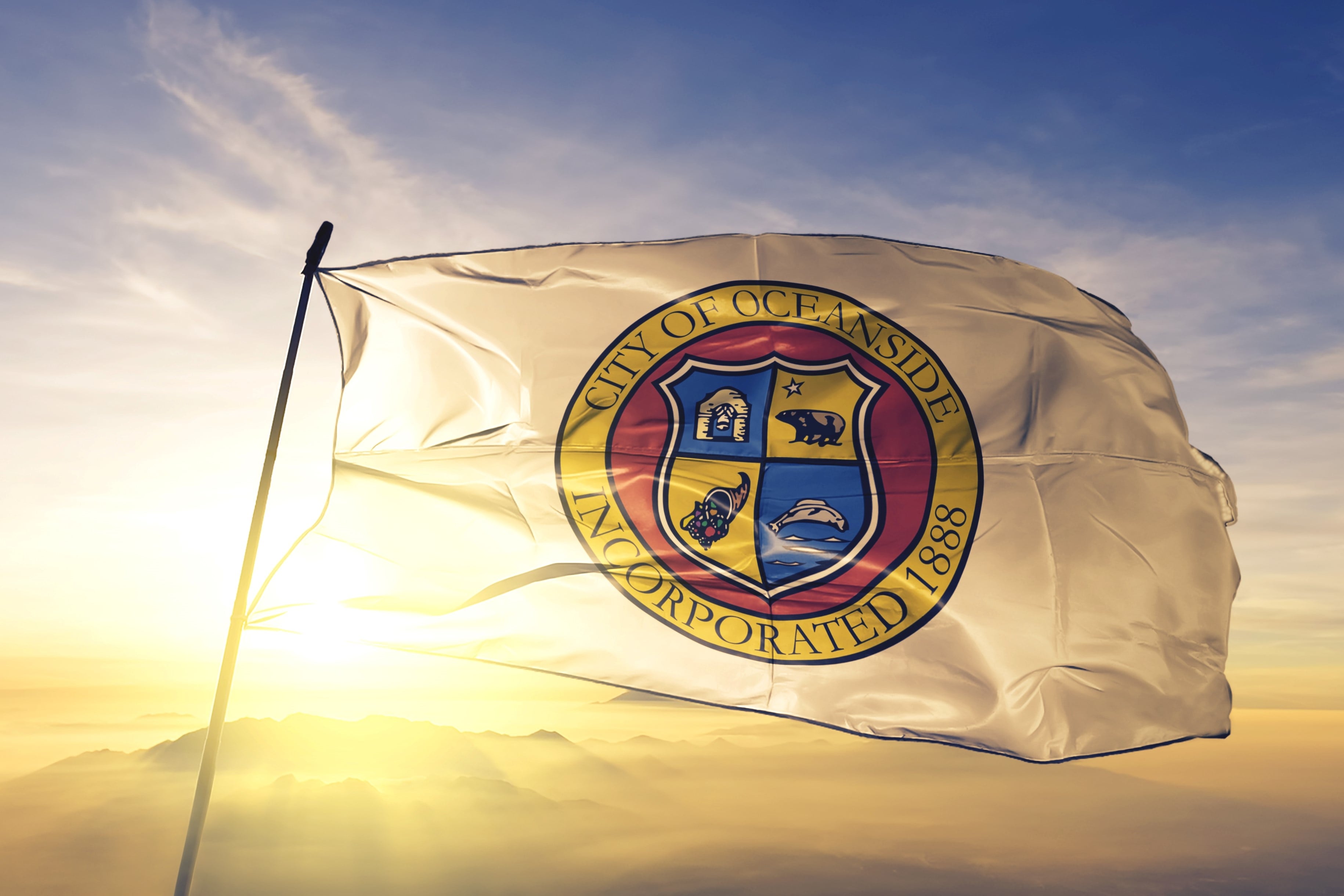 City of Oceanside Flag