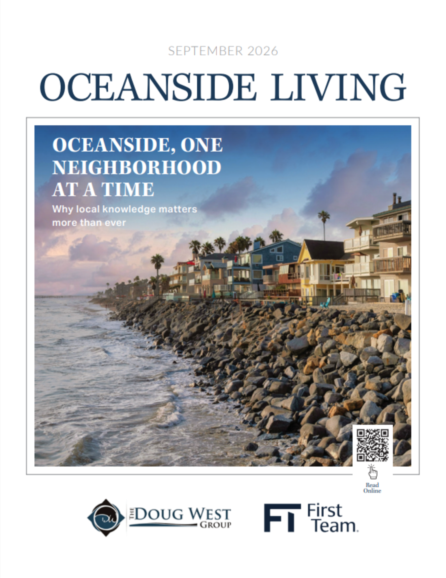 Oceanside Living Magazine - September 2026 Cover