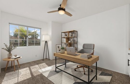 12 BR 3 Office - 1967 Spanish Oak-VS