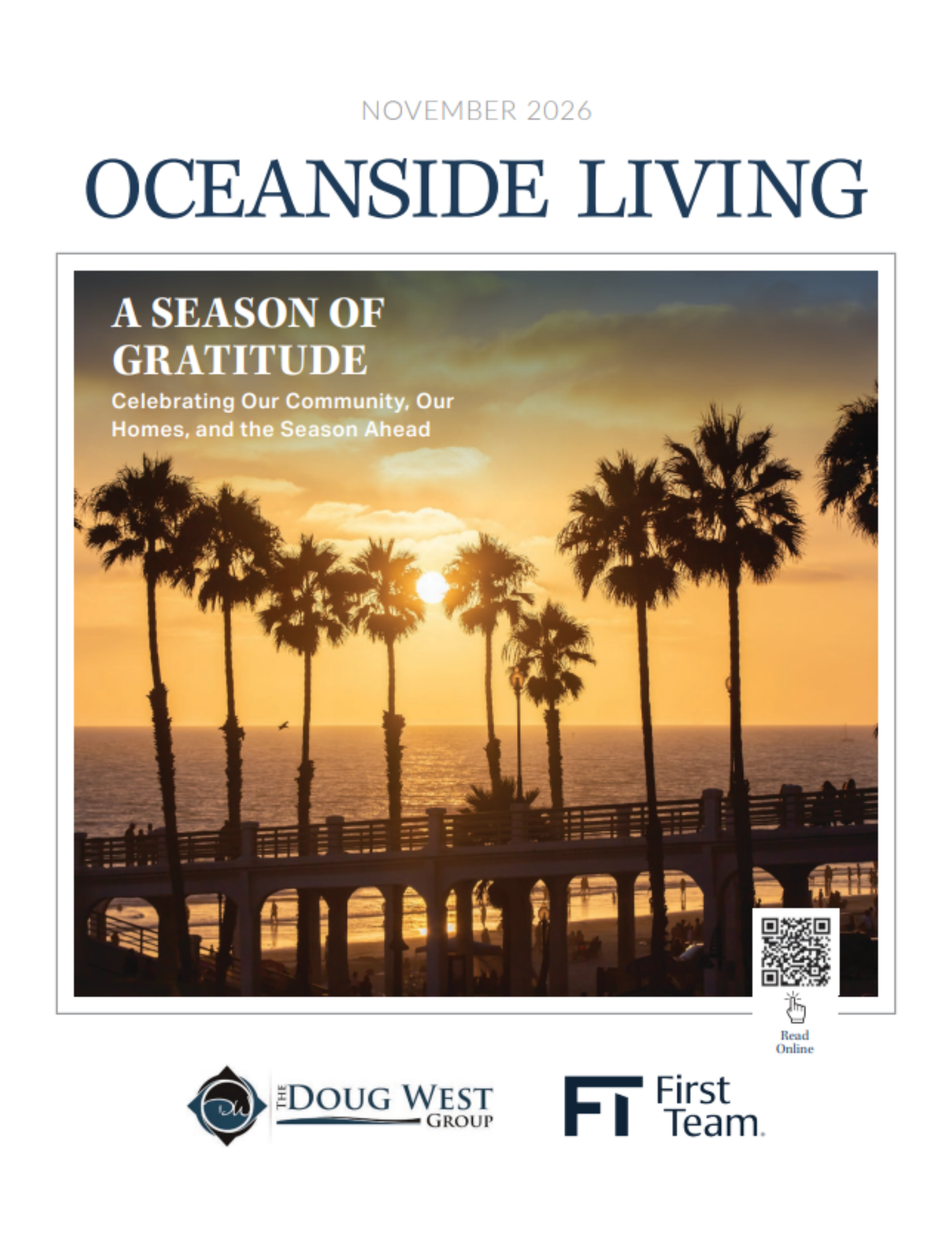 Oceanside Living Magazine - 11-2026 Cover