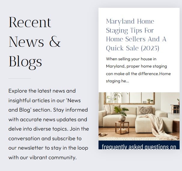 Blog Homestaging