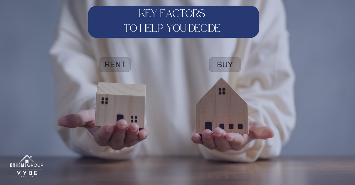Key Factor to Decide Buying or Renting a Home in Maryland - KNHomeGroup