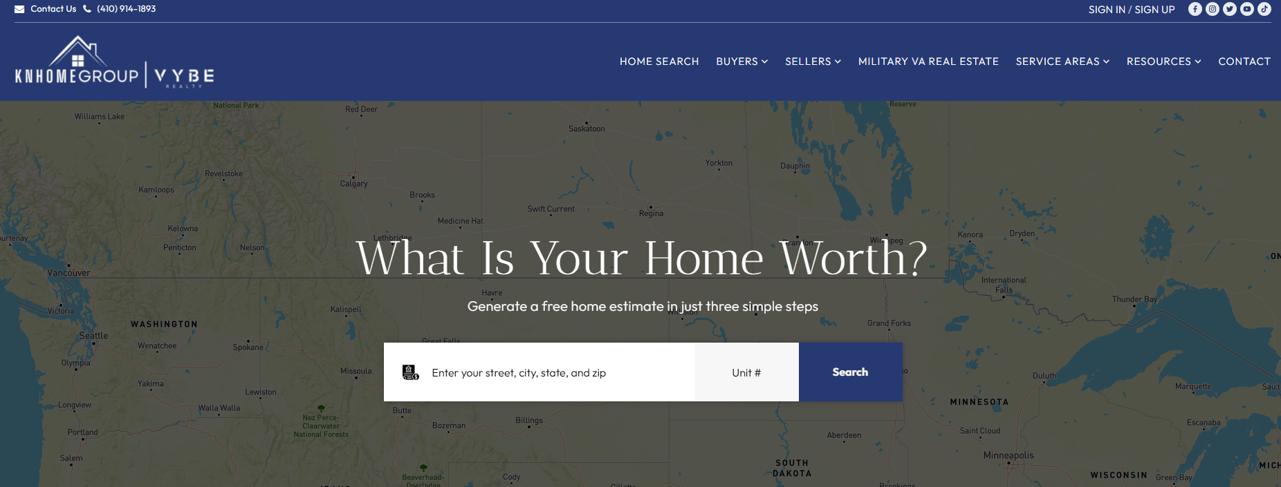 Sellers Home Worth Tool - KNHomeGroup
