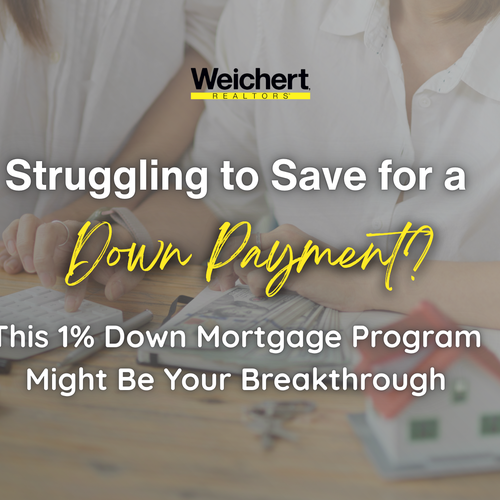 Struggling to Save for a Down Payment? This 1% Down Mortgage Program Might Be Your Breakthrough