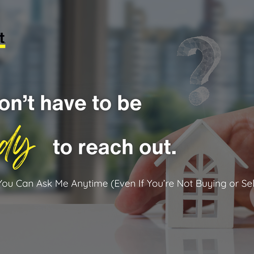 You Don’t Have to Be “Ready” to Reach Out