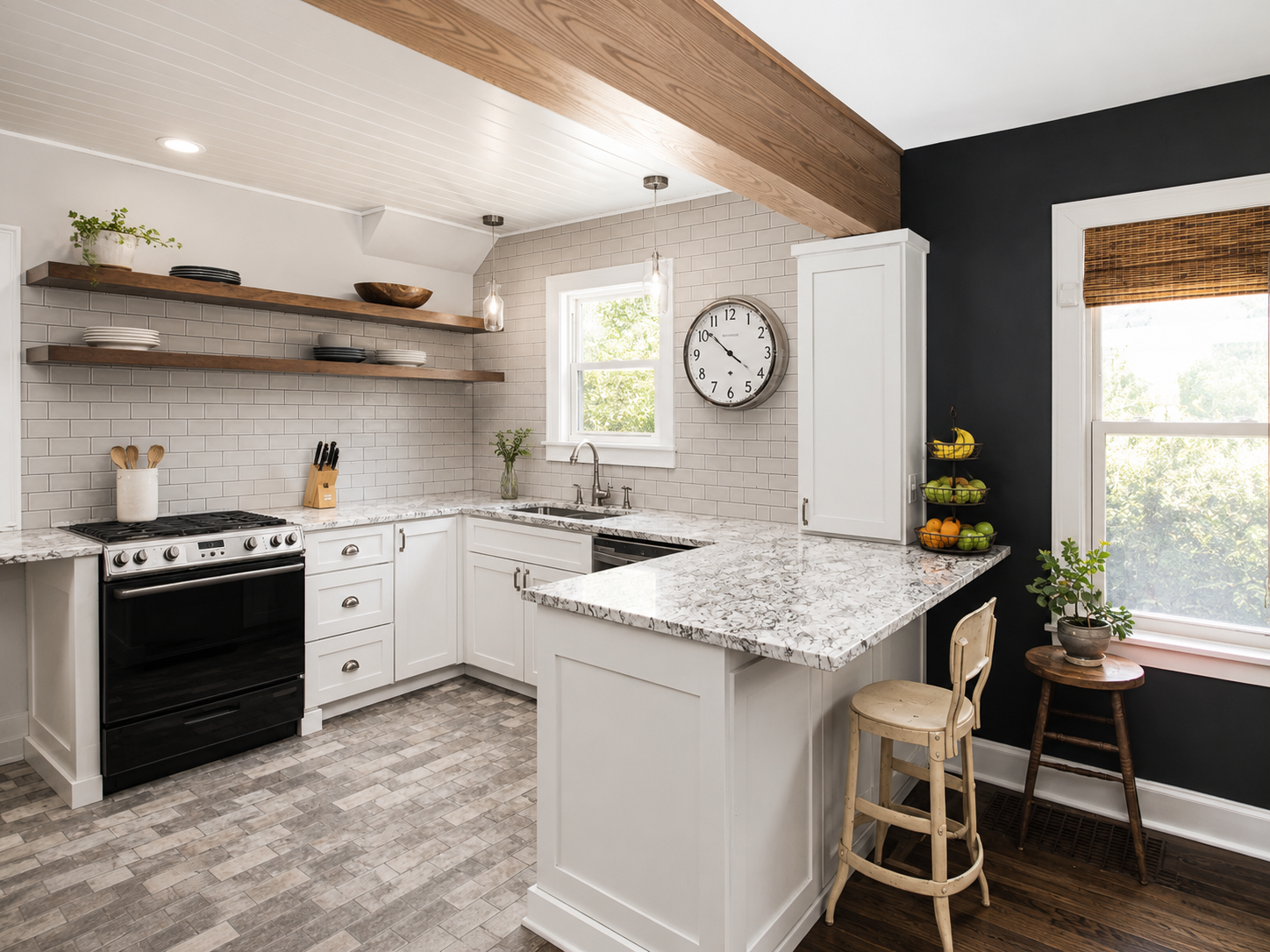 Updated kitchen in a Mid-Missouri home