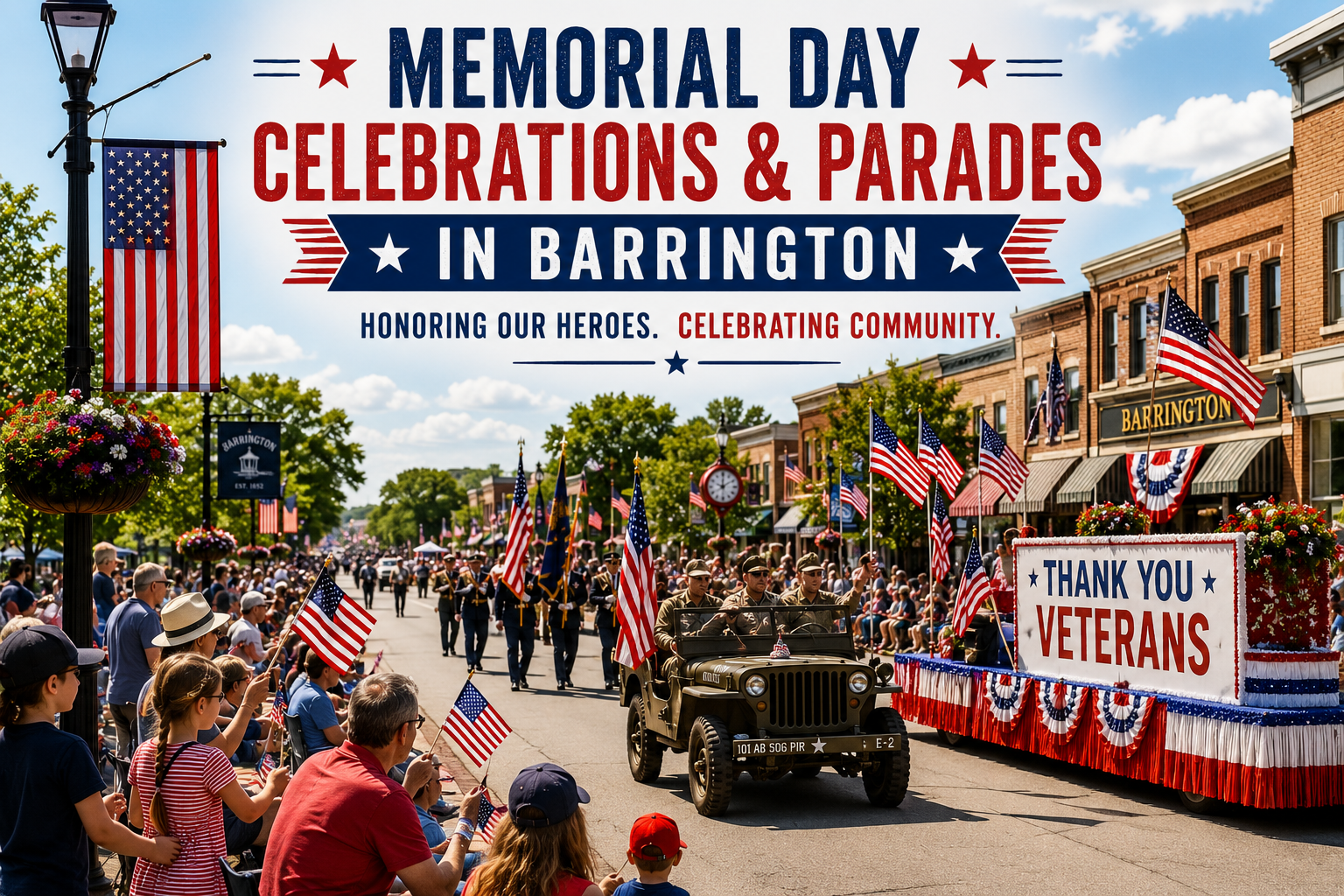 Memorial Day Celebrations and Parades in Barrington