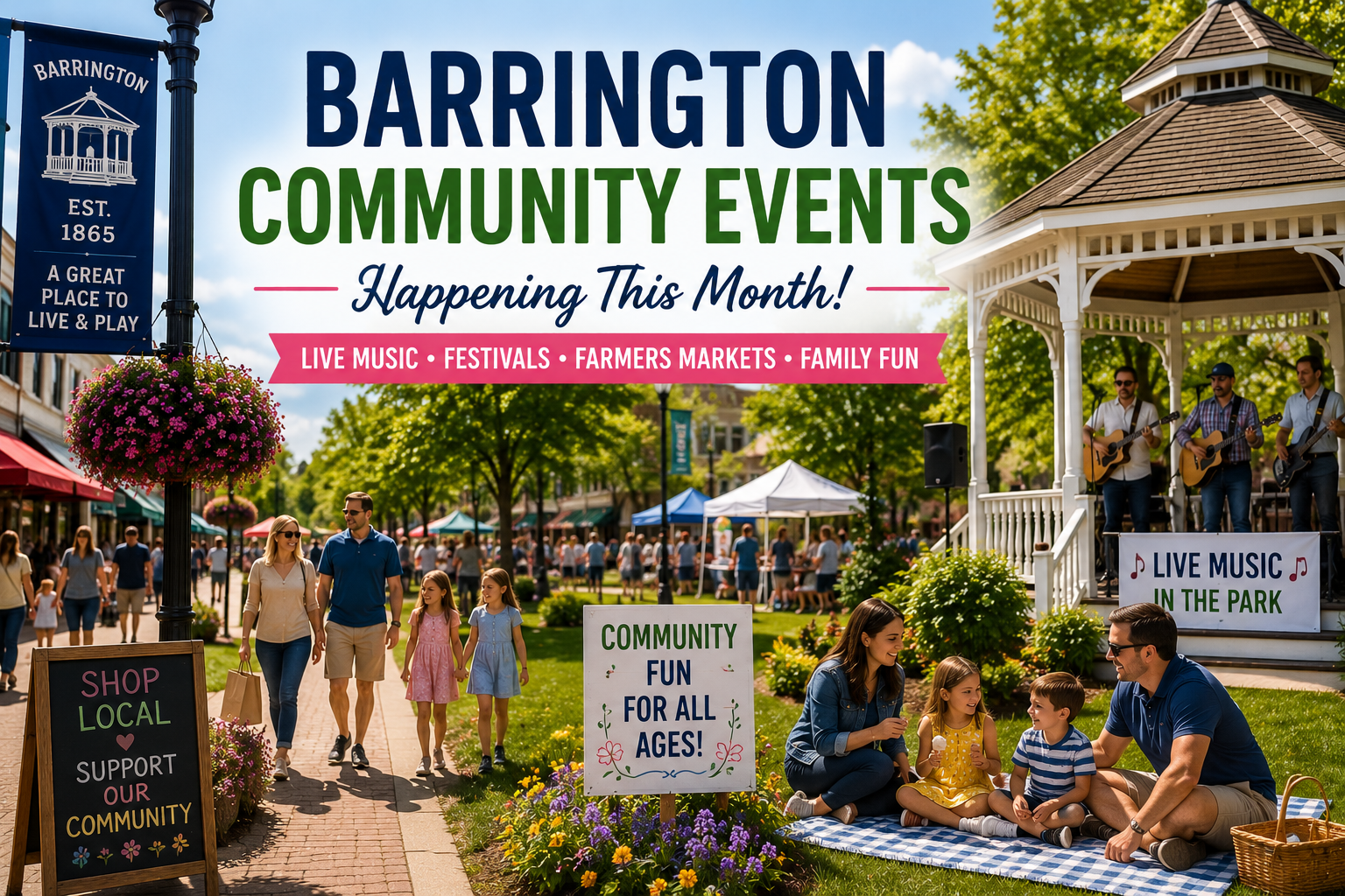 Best Community Events Happening This Month in Barrington