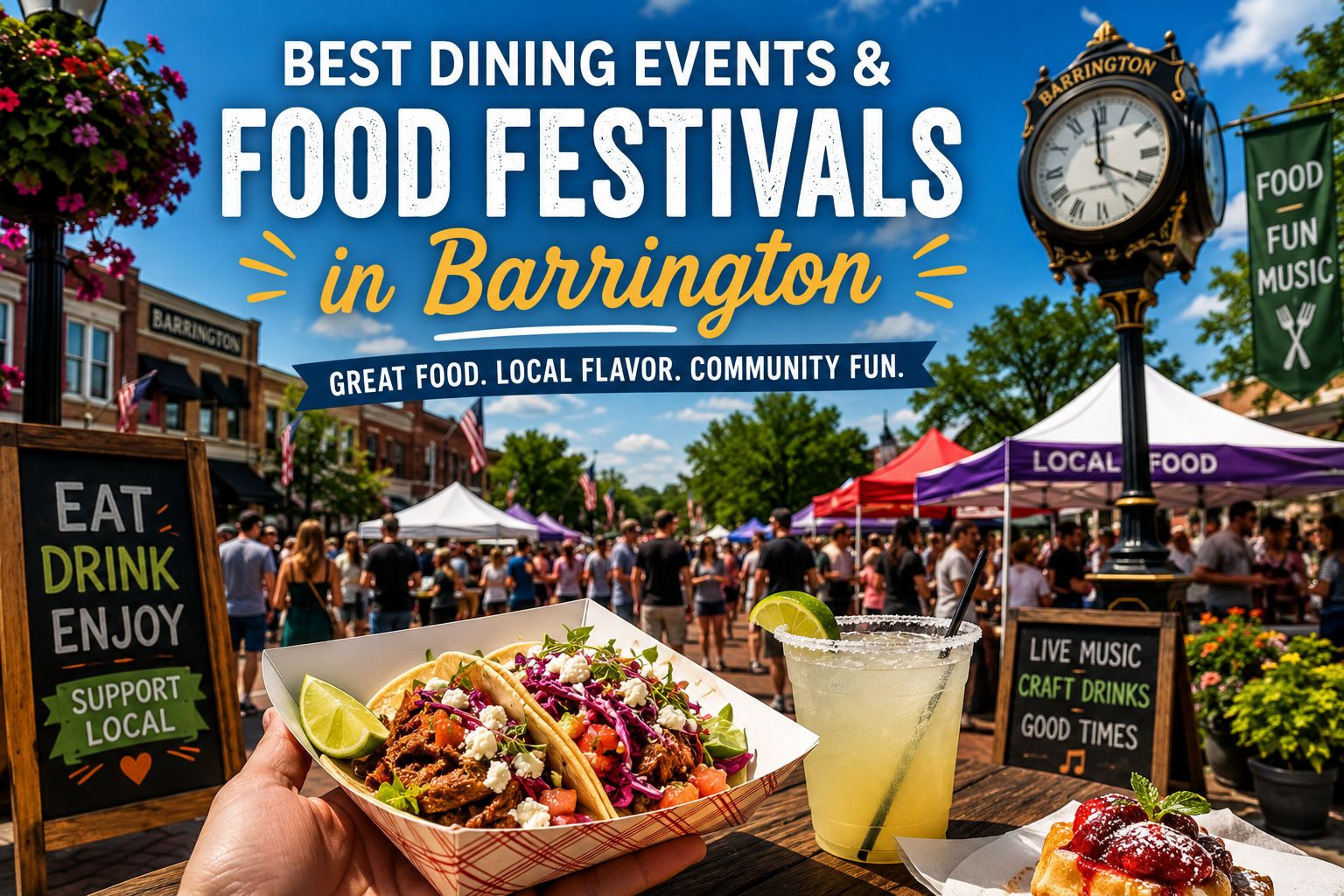 Best Dining Events and Food Festivals in Barrington