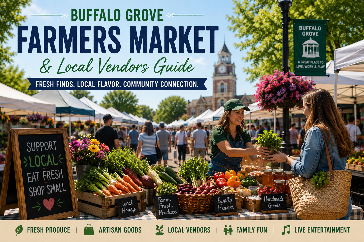 Buffalo Grove Farmers Market and Local Vendors Guide