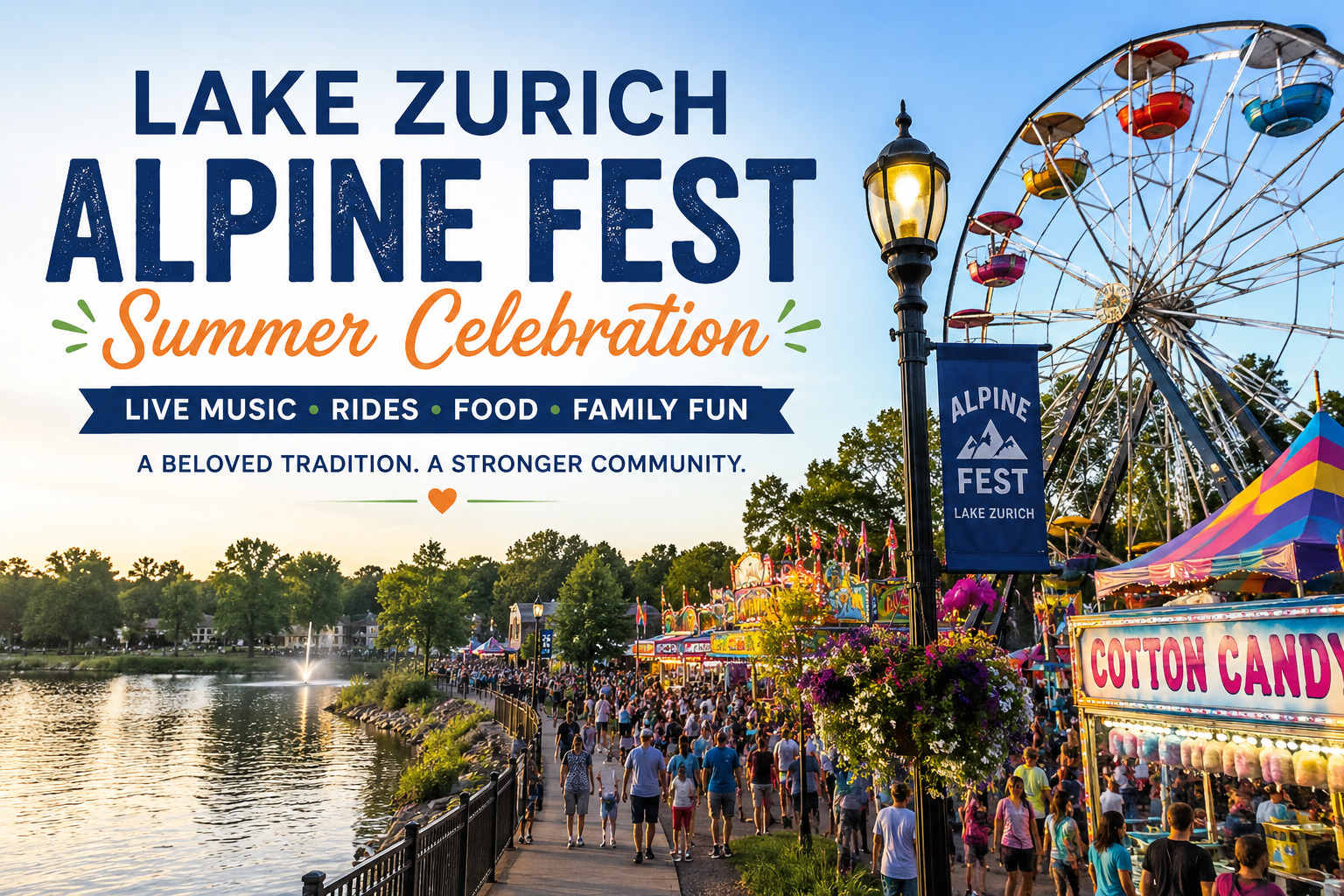 Lake Zurich Alpine Fest Summer Celebration