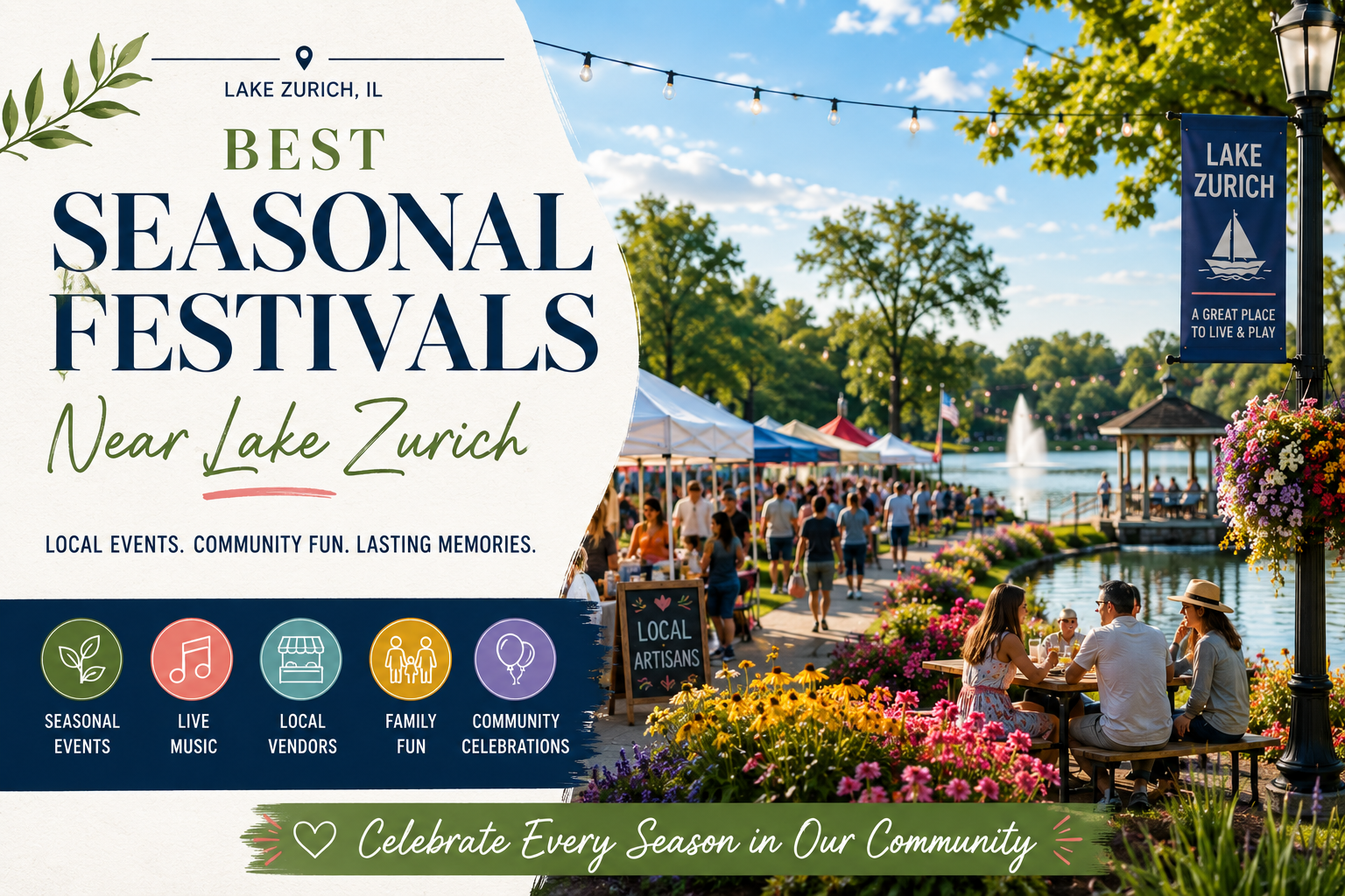 Best Seasonal Festivals Near Lake Zurich This Year