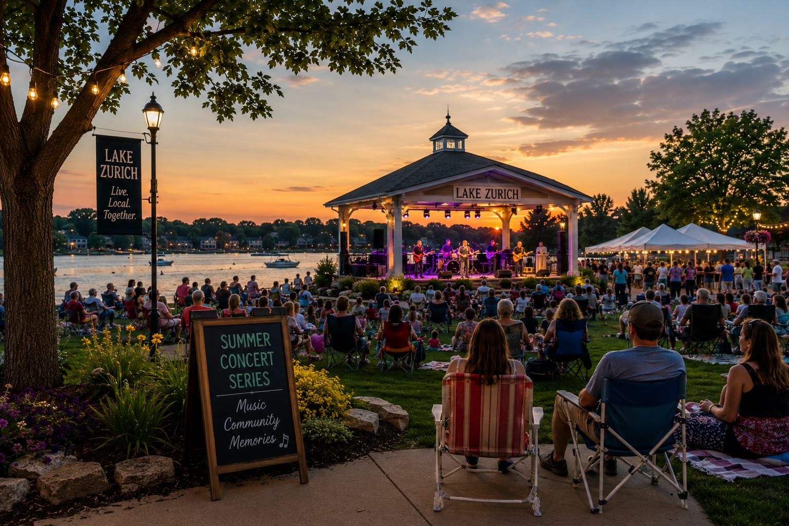 Local Concerts and Community Nights Around Lake Zurich