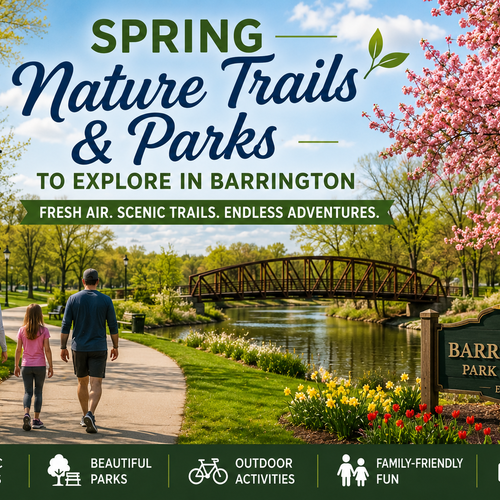 Spring Nature Trails and Parks to Explore in Barrington