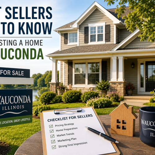 What Sellers Need to Know Before Listing a Home in Wauconda