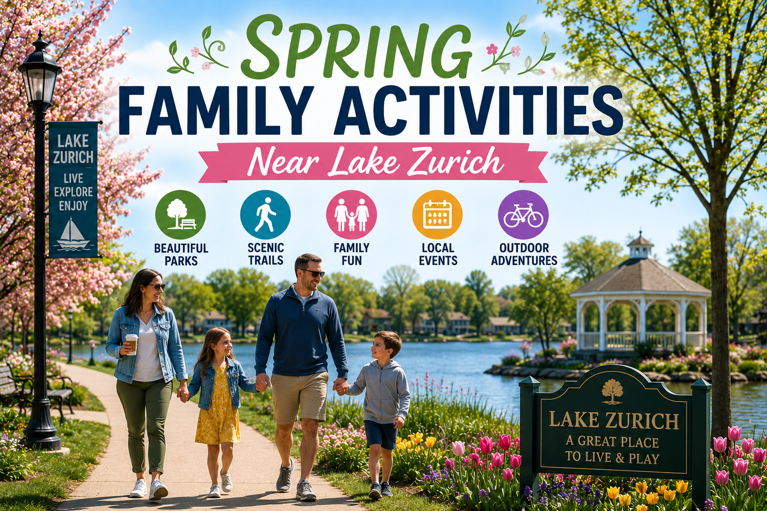 Spring Family Activities Near Lake Zurich
