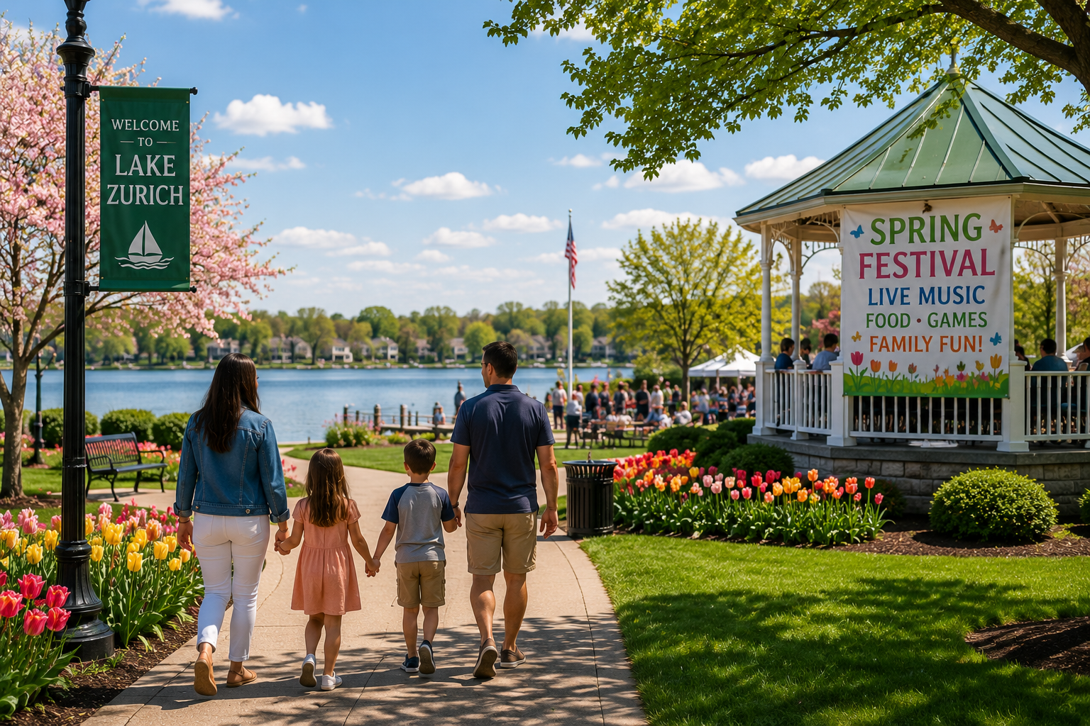Family Activities and Spring Events Near Lake Zurich