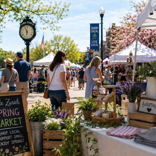 Spring Shopping Events and Vendor Markets in Lake Zurich