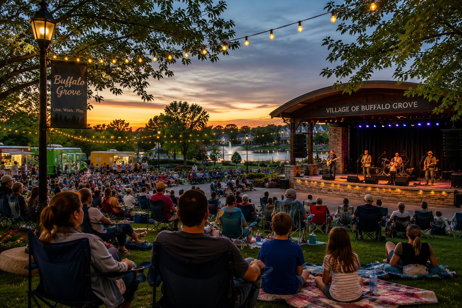 Summer Concerts and Entertainment in Buffalo Grove