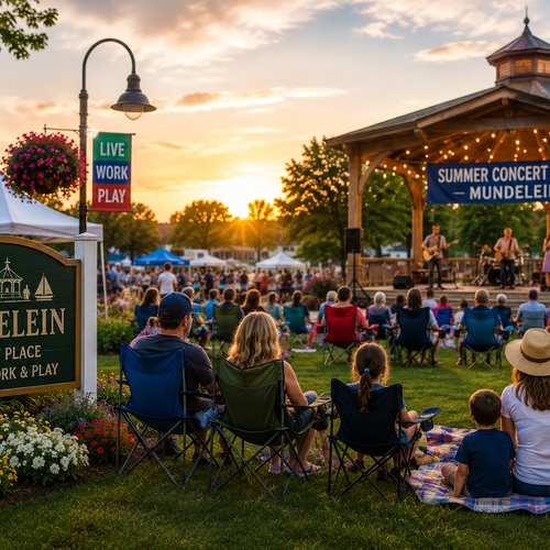 Summer Concerts and Community Gatherings in Mundelein