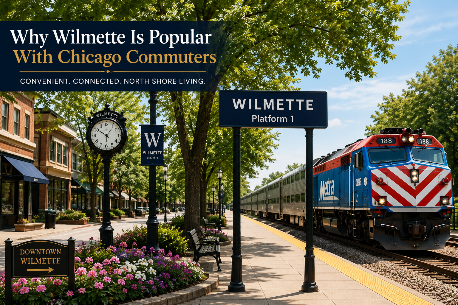 Why Wilmette Is Popular With Chicago Commuters