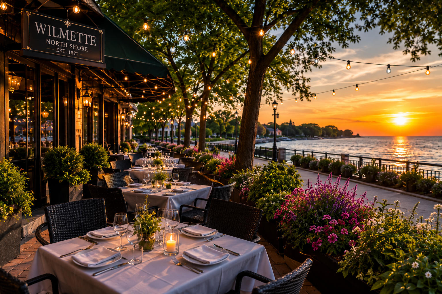 Best Outdoor Dining Experiences in Wilmette This Year