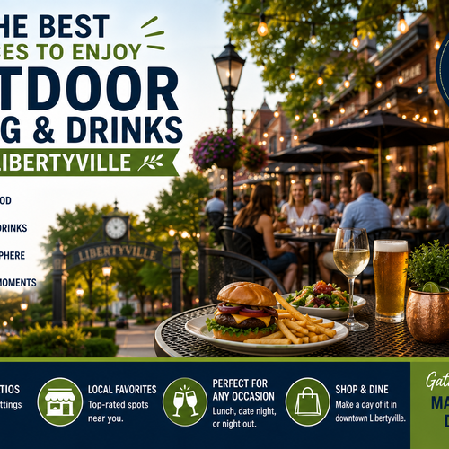 Best Places to Enjoy Outdoor Dining and Drinks in Libertyville