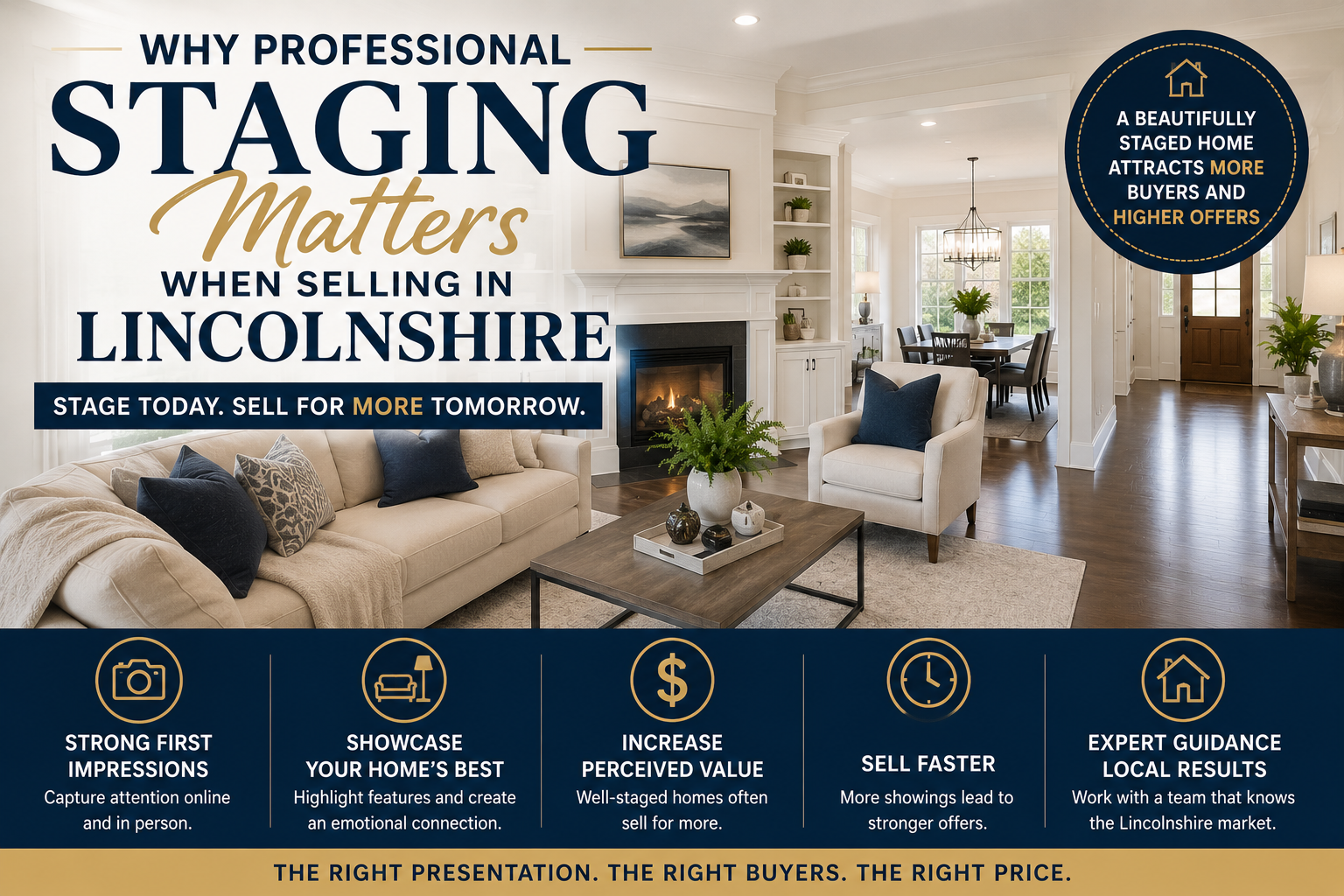 Why Professional Staging Matters When Selling in Lincolnshire