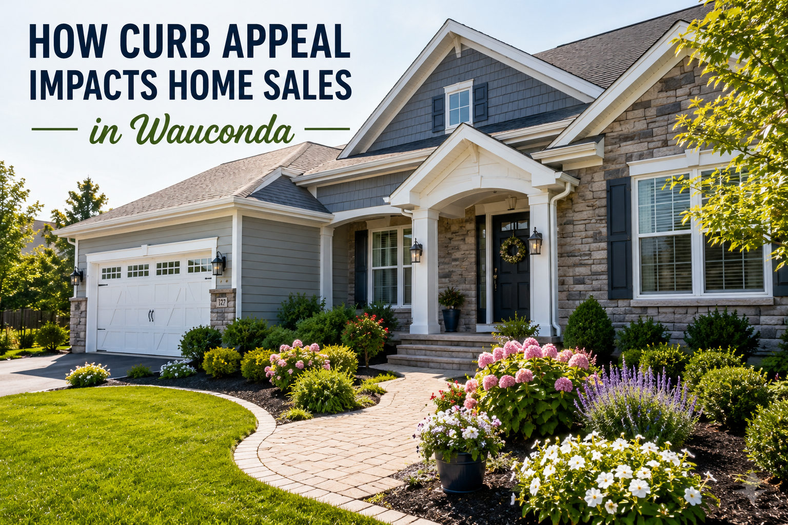 How Curb Appeal Impacts Home Sales in Wauconda