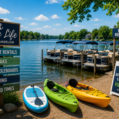 Local Boat Rentals and Lake Activities Near Mundelein