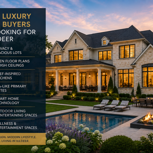 What Luxury Home Buyers Are Looking for in Kildeer