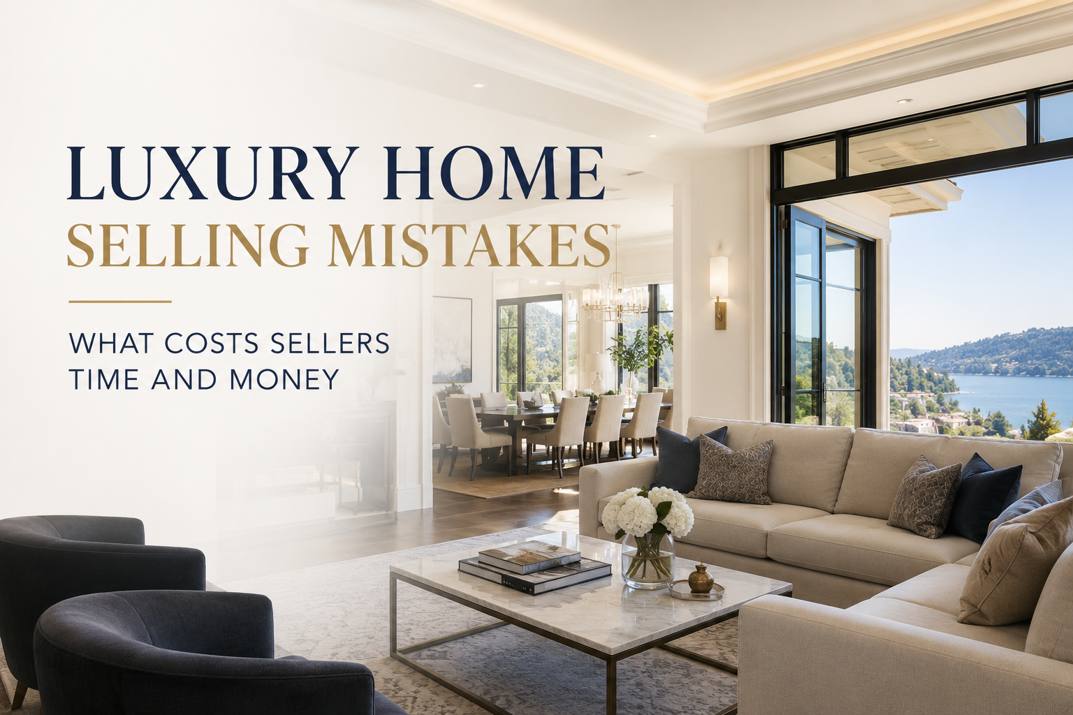 Common Luxury Home Selling Mistakes That Cost Thousands